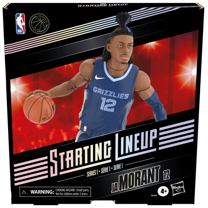 NBA Basketball - Ja Morant Memphis Grizzlies Starting Lineup 6” Scale Action Figure (Series 1)