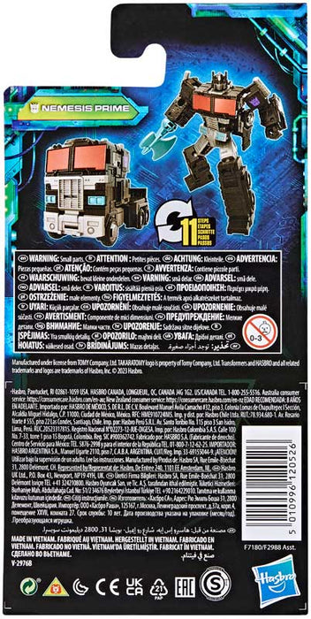 Transformers Gen Legacy EV Core Nemesis Prime