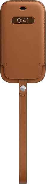 Apple iPhone 12 Mini Leather Sleeve with MagSafe - Saddle Brown