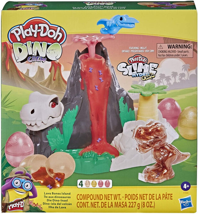 Play-Doh Slime Dino Crew Lava Bones Island F1500