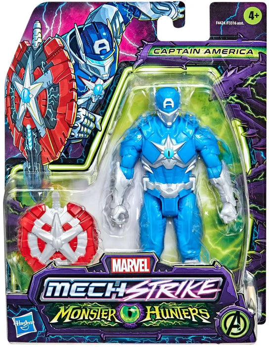 Hasbro Marvel Avengers Mech Strike Monster Hunters – Captain America