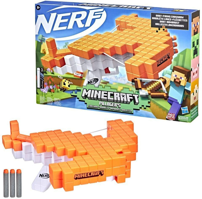 Hasbro Nerf Minecraft Carlton Dart Blaster