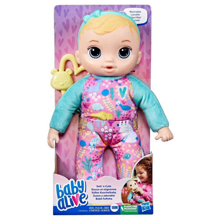 Hasbro Baby Alive Soft N Cute Blonde