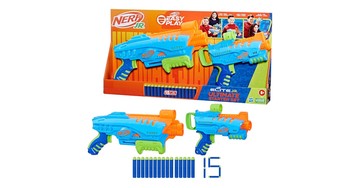 Hasbro Nerf Elite Junior Ultimate Starter Dual Pack