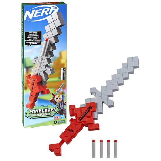 Hasbro Nerf Minecraft Heartstealer Dart Blasting Sword