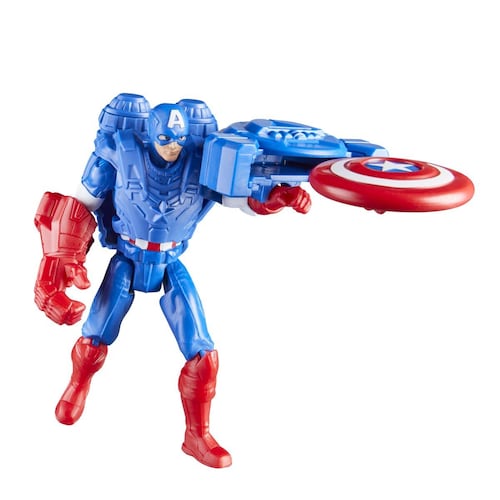 Hasbro Marvel Avengers Epic Hero Series Battle Gear Captain America 4-Inch Action Figure