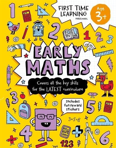 Early Maths Activity Books Age 3+