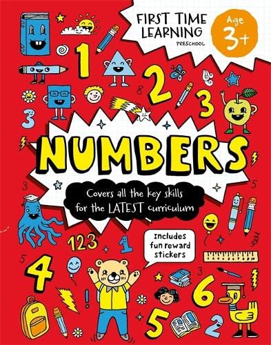 Numbers Activity Book Age 3+