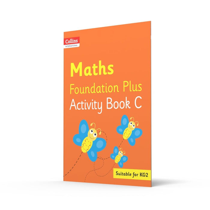 Collins International Maths Foundation Plus Activity Book C KG 2
