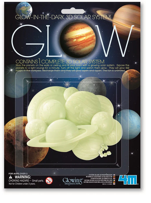4M Glow 3D Solar system