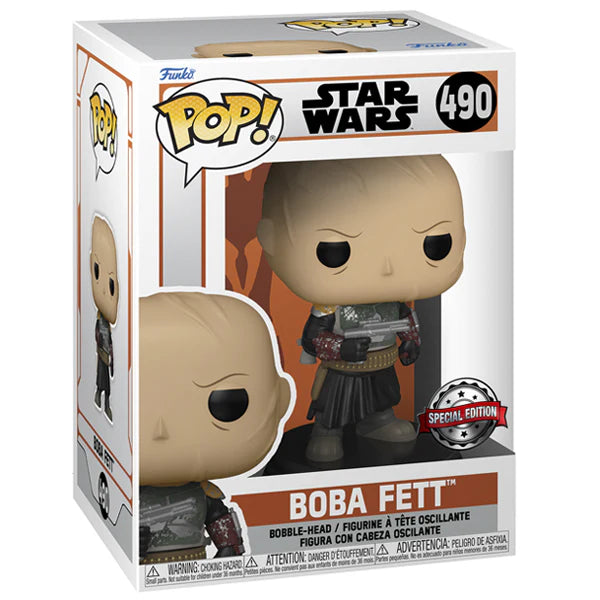 Pop! Tv: Mandalorian- Boba Fett w/o helmet
