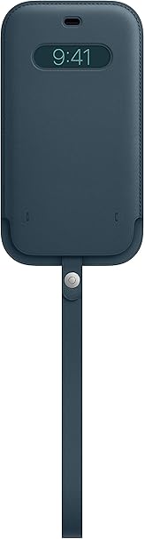 Apple iPhone 12 Pro Max Leather Sleeve with MagSafe - Baltic Blue