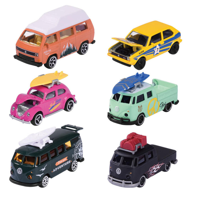 Majorette VW The Originals Premium Cars, 6- Assorted