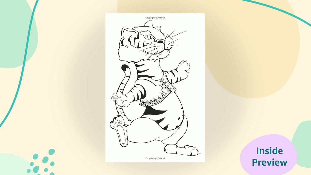 Jumbo Cartoon Colouring Book - 3