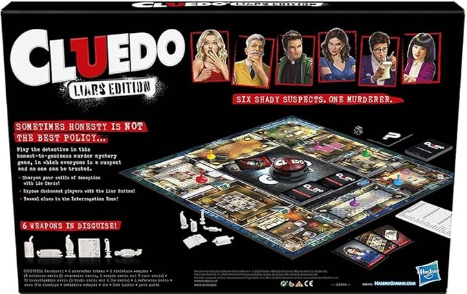 Hasbro Cluedo Liars Edition
