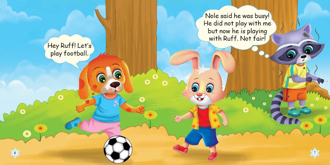 Young Learner's Healthy Habits Strips Takes a Bath