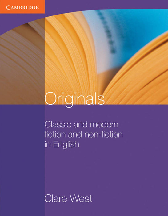 Cambridge Originals Classic And Modern Fiction And Non-Fiction In English