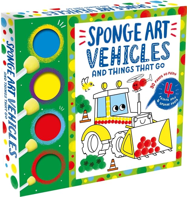 Sponge Art: Vehicles and Things That Go