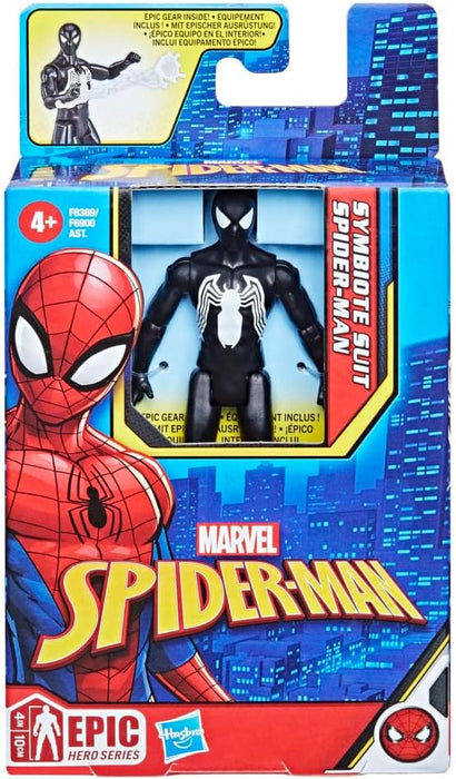 Hasbro Marvel Spider-Man Epic Hero Series Symbiote Suit Spider-Man 4-Inch Action Figure