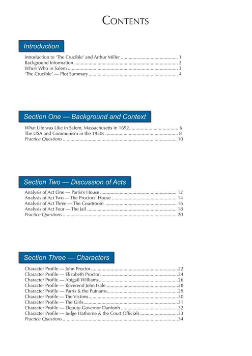Etc41 Gcse English Text Guide - The Crucible