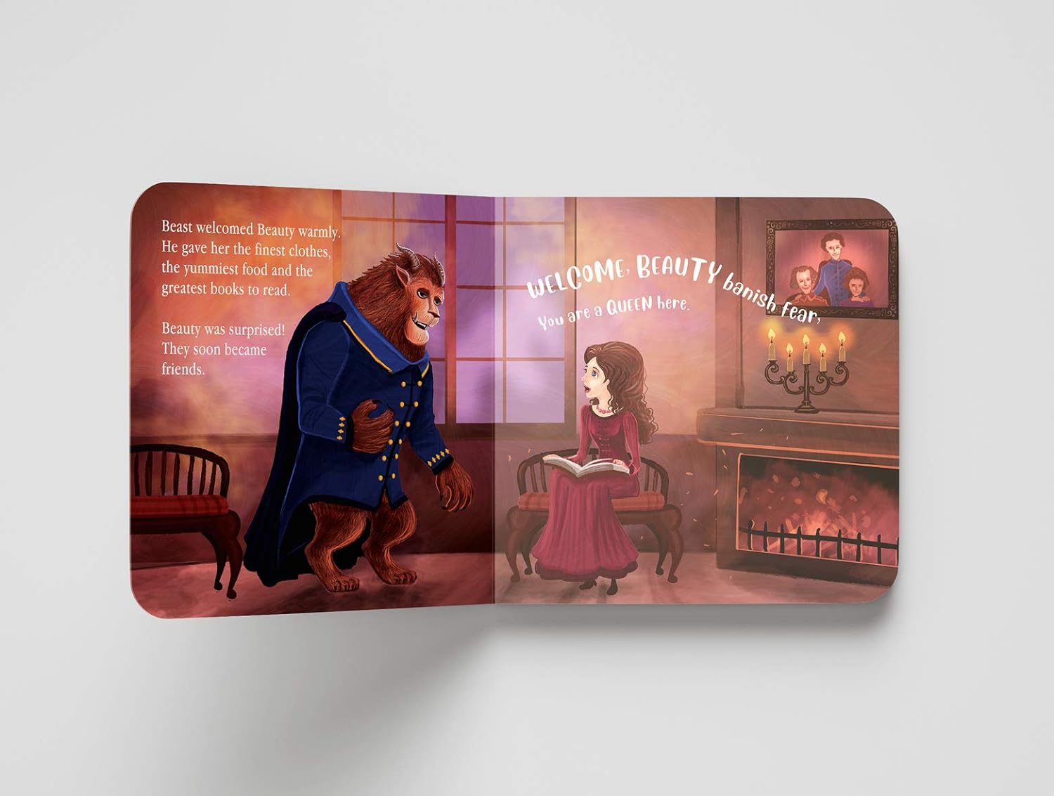 Five Minutes Fairy tales Beauty and the Beast Board book