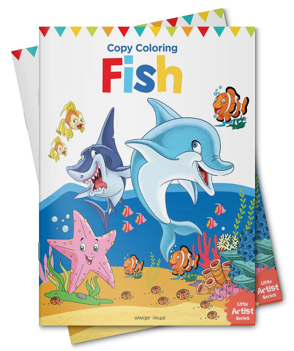 Copy Colouring Fish