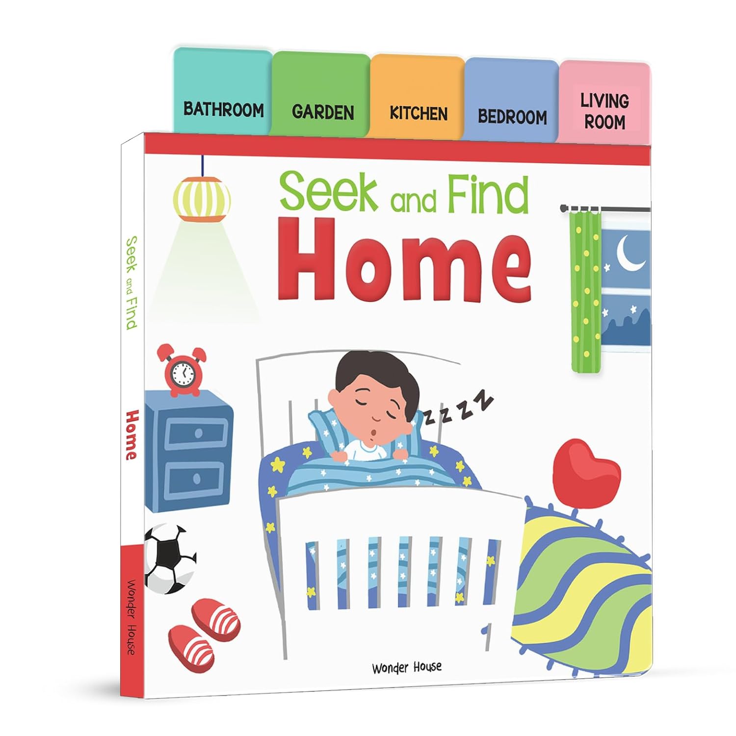 Seek And Find - Home : Early Learning Board Books With Tabs Board book
