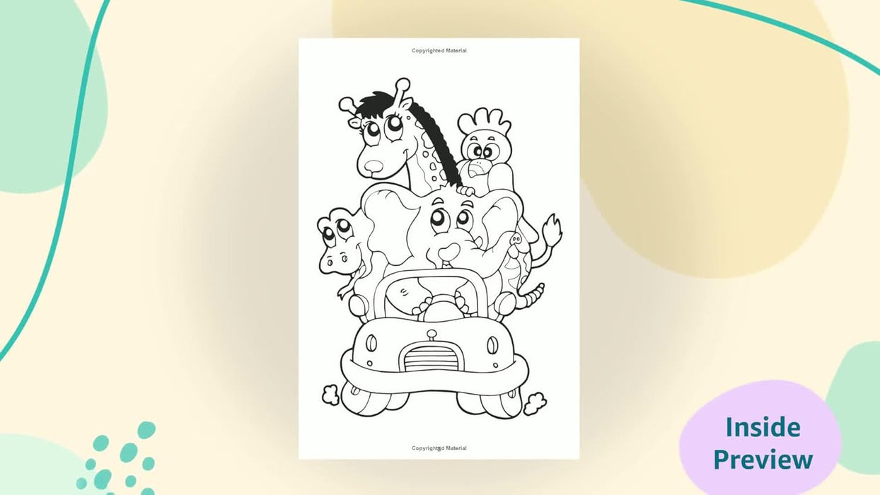 Jumbo Cartoon Colouring Book - 5