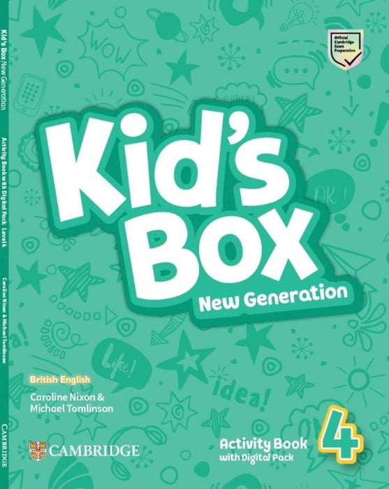 Cambridge Kid's Box New Generation Activity Book 4 with Digital Pack