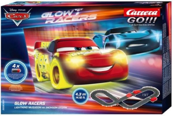 Carrera Go! Disney Cars Glow Racers 4.3m 63521