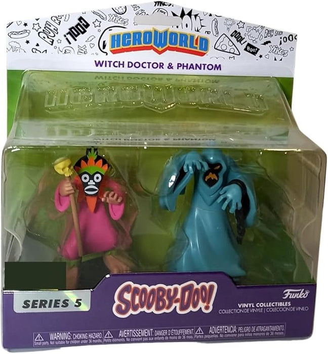 Funko Hero World: Scooby-Doo – Phantom & Witch Doctor 2-Pack