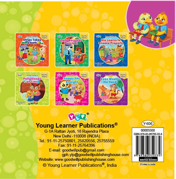 Young Learner's Healthy Habits Polly Sleeps on Time