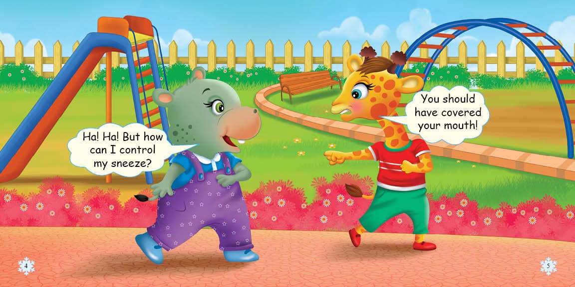 Young Learner's Healthy Habits Nio Learns to Sneeze Properly