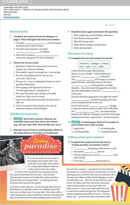 Cambridge Think Student's Book 4 with Interactive eBook Second Edition