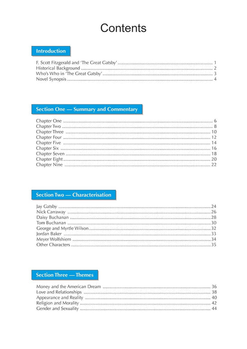 Etgg71 A-Level English Text Guide - The Great Gatsby