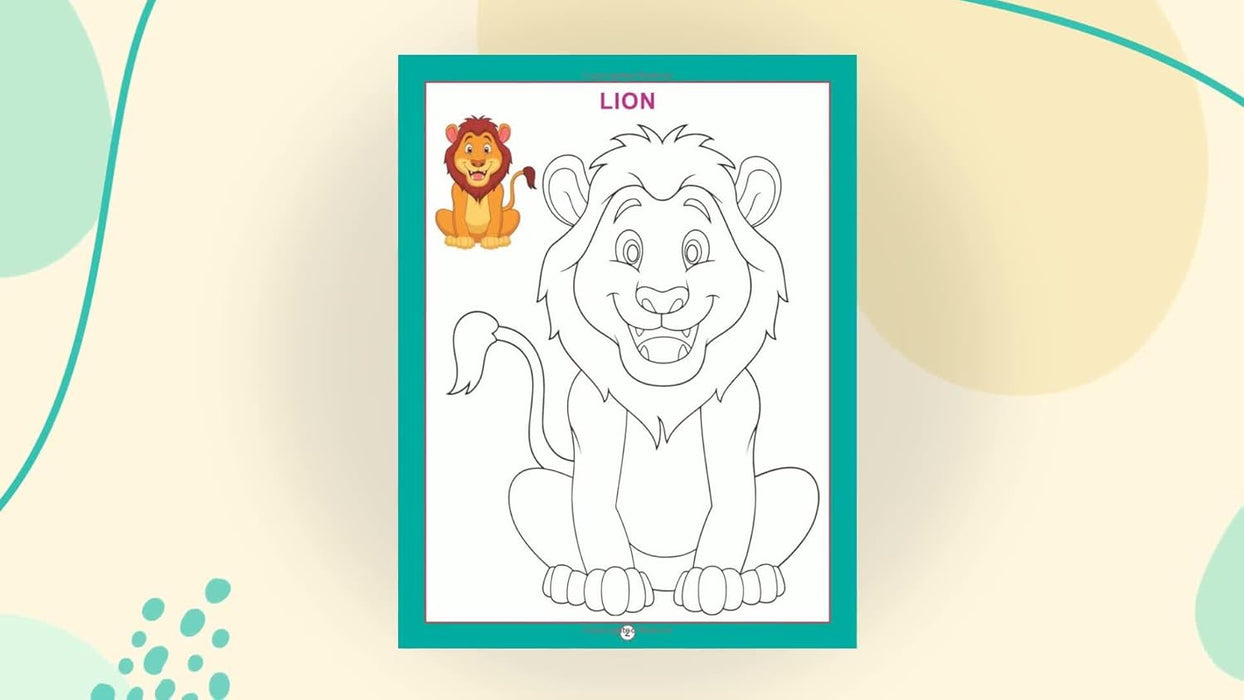 Copy Coloring Animals