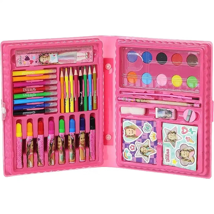 Love Diana 52 Pieces Art Set