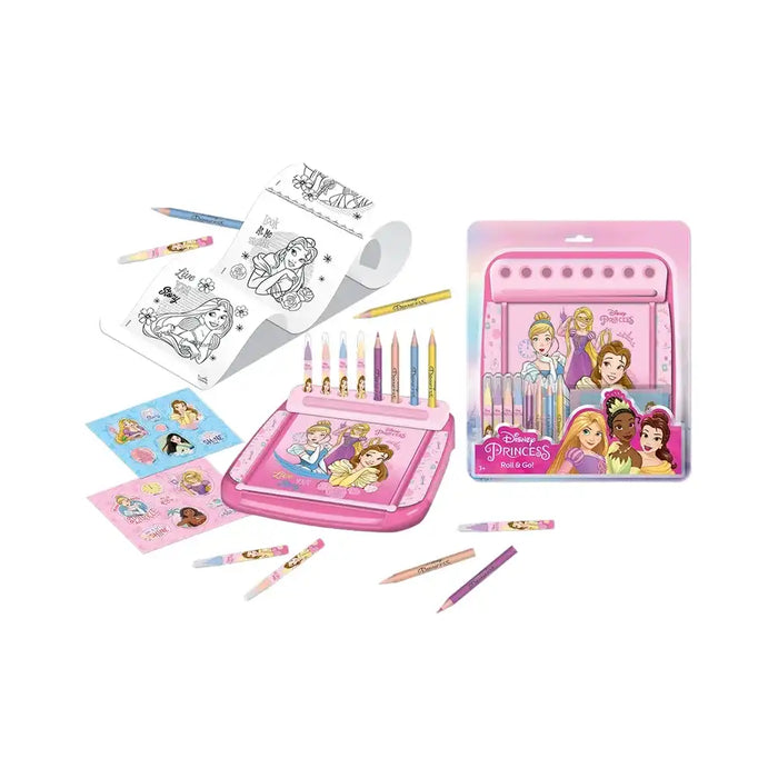 Princess Roll and Go Coloring