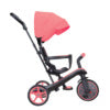 Globber Explorer Trike Tricycle (4 in 1) - Coral Pink