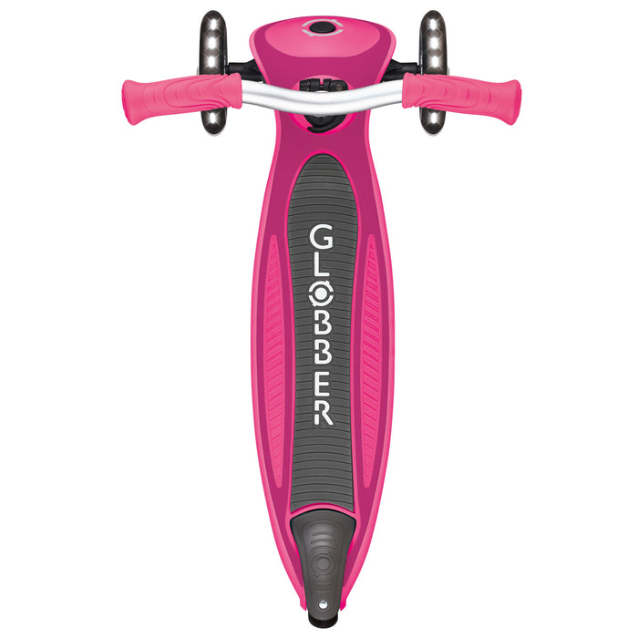 Globber Master Lights Scooter - Fushia Pink