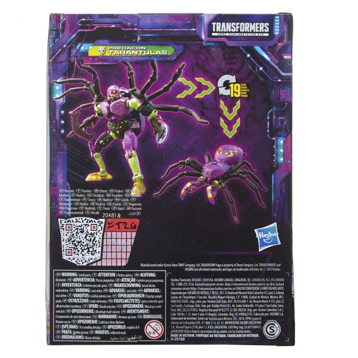 Transformers Generations Legacy Deluxe Predacon Tarantulas Action Figure