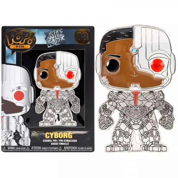 Funko Pop! Pin Dc Comics:Cyborg