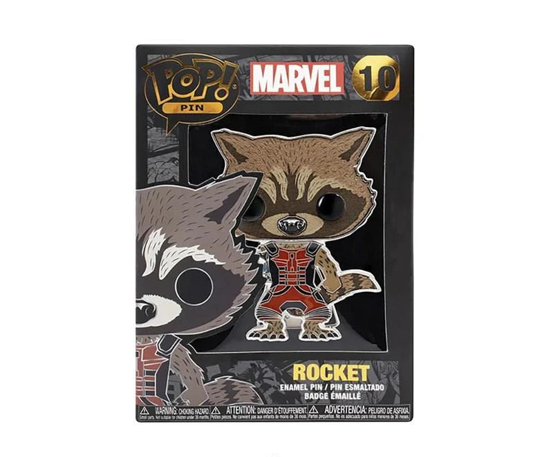 Funko Pop! Pin Marvel: Rocket