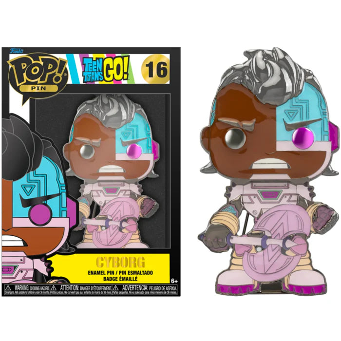 Enamel Pin! Dc: Teen Titans - Cyborg