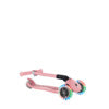 Globber Junior Foldable Lights Scooter - Pastel Pink