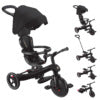 Globber Explorer Trike Tricycle (4 in 1) - Black