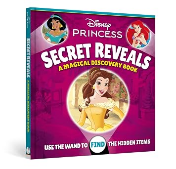 Disney Princess: Secret Reveals: A searchlight book with hidden items to search and find on every page!