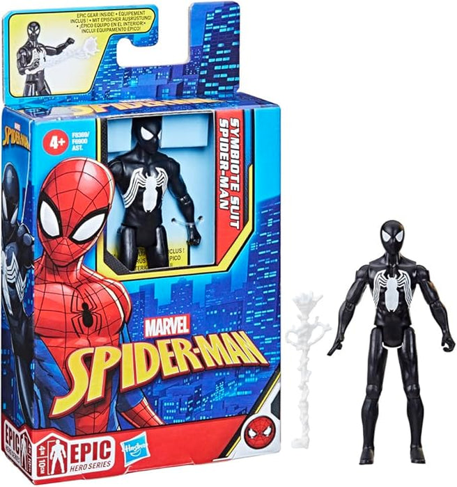 Hasbro Marvel Spider-Man Epic Hero Series Symbiote Suit Spider-Man 4-Inch Action Figure