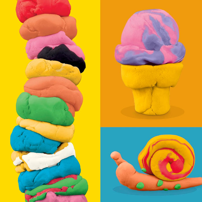 Hasbro Play-Doh, Favorite Color, Gift Ideas for Boys and Girls, 9-Pack, Manual Activities