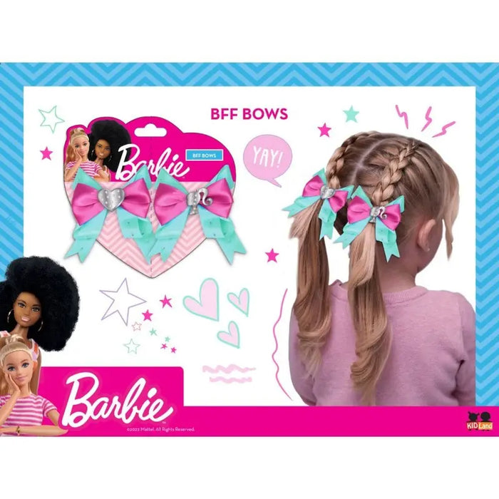 Barbie Bow Clips (Set of 2)